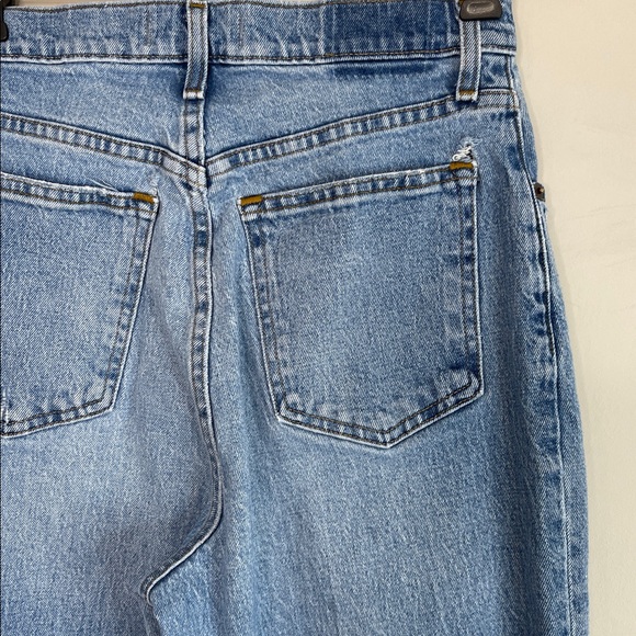 Abercrombie & Fitch Curve Love Ultra High Rise 90s Straight Jean *As Is* 29 8L - Picture 5 of 15